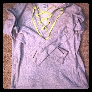 Victoria Secret Sport (VSX) Lace Up Hoodie